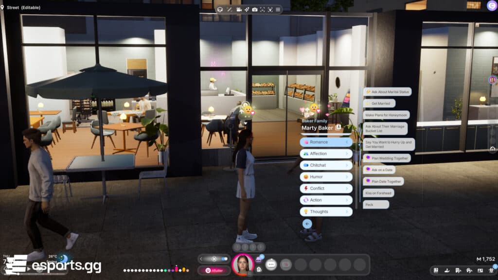 Two Zois having a romantic conversation (Screenshot by esports.gg)