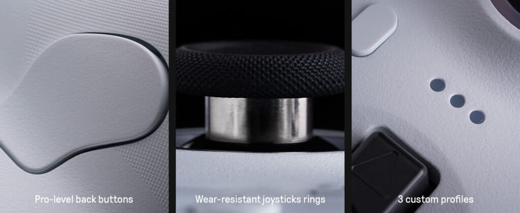 A closer look at the controller's different features (Image via 8BitDo)