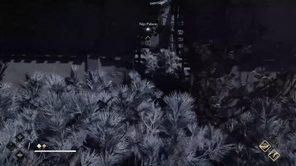 Naoe's hiding from you, too. (Image via Ubisoft)