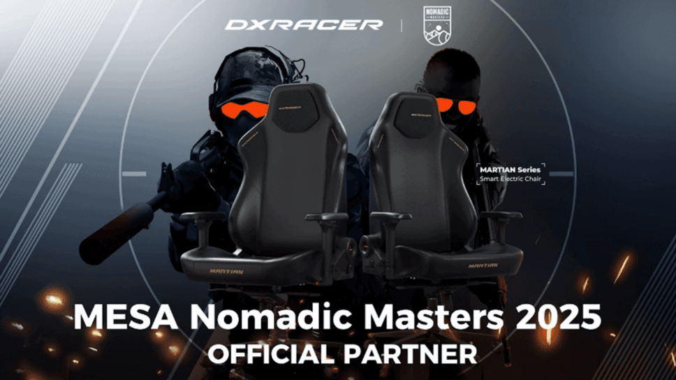 DXRacer partners with CS2 MESA Nomadic Masters Spring 2025 cover image