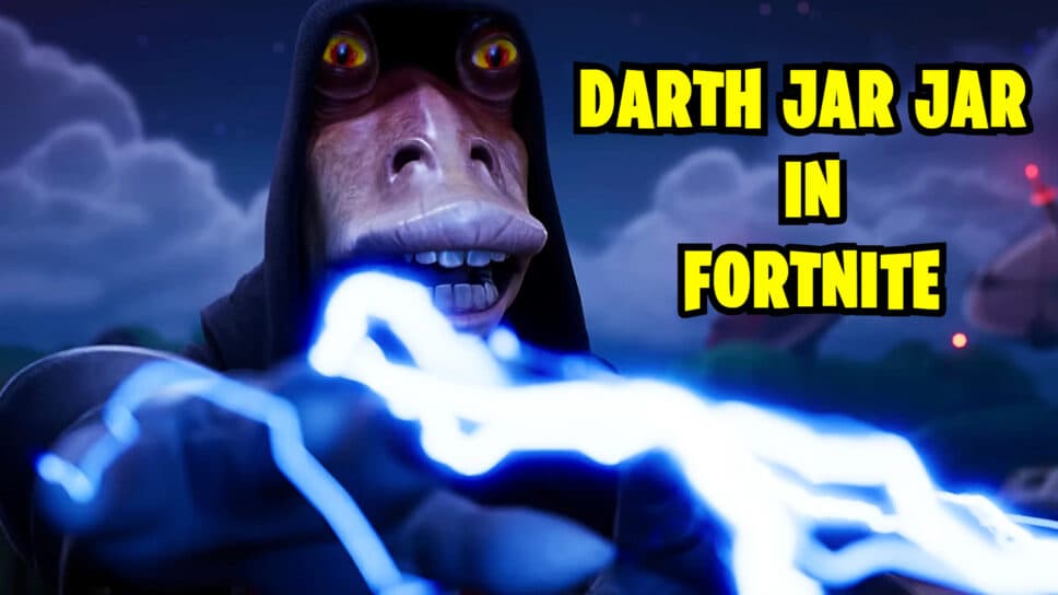 Darth Jar Jar is coming to Fortnite and the internet is freaking out cover image