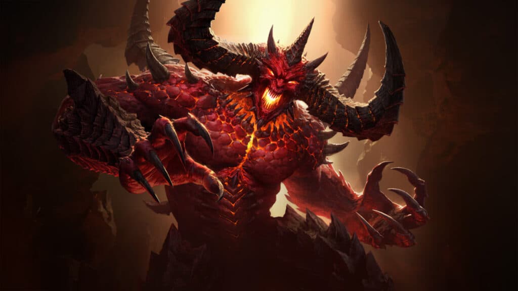 Diablo (Image via <a href="https://diabloimmortal.blizzard.com/en-gb/">Blizzard Entertainment</a>)