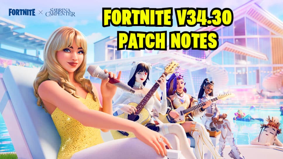 Fortnite April 8 update (v34.30): Complete patch notes and more cover image
