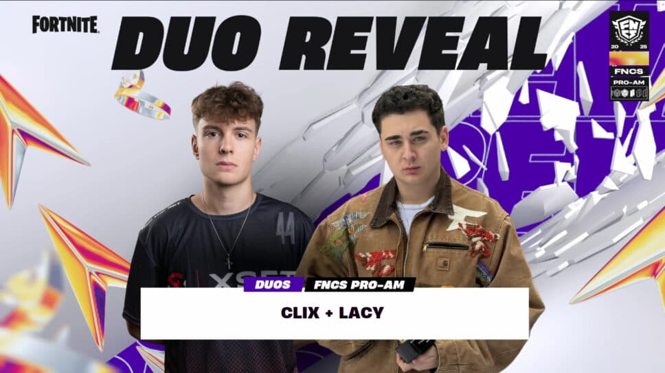 Fortnite FNCS Pro-Am 2025: All confirmed Duos competing on LAN cover image