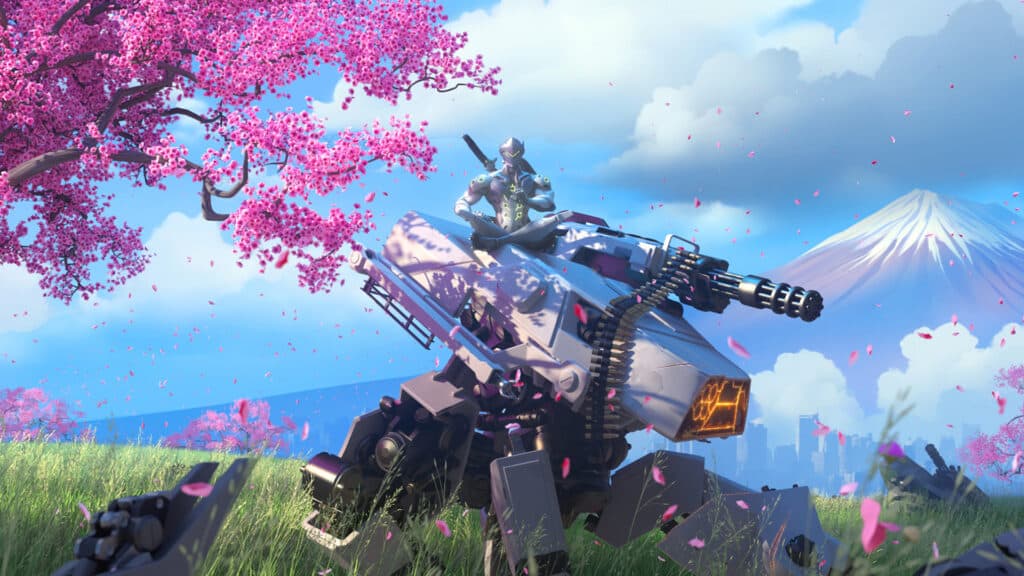 Genji artwork (Image via Blizzard Entertainment)