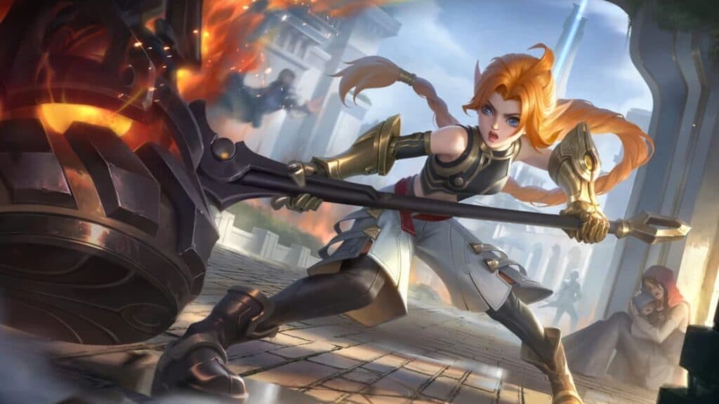 Lolita splash art in MLBB (Image via MOONTON Games)