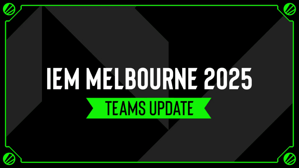 Team Spirit replaced by Complexity at IEM Melbourne cover image