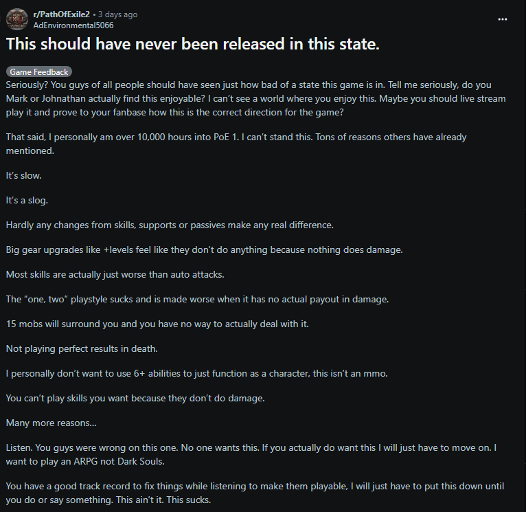 (Image via <a href="https://www.reddit.com/r/PathOfExile2/comments/1jrw000/this_should_have_never_been_released_in_this_state/" target="_blank" rel="noreferrer noopener">Reddit</a> u/AdEnvironmental5066)