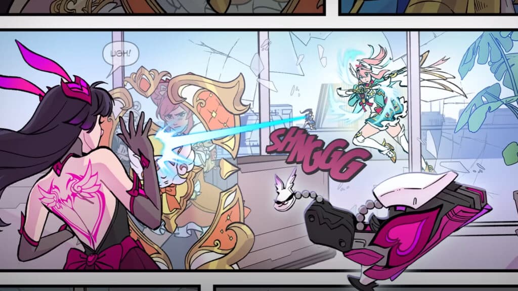 The Heroes of Heart try to defeat Nocturna (Image via Blizzard Entertainment)