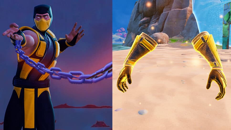 How to get the Scorpion Kombat Kit Mythic in Fortnite cover image