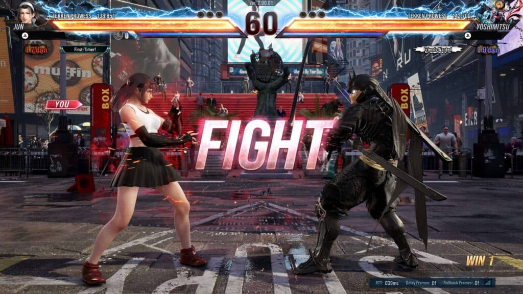 Online match in TEKKEN 8 (image via esports.gg)