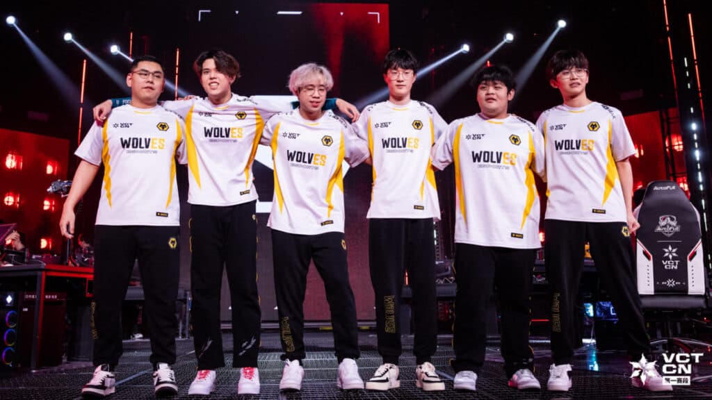 Wolves Esports roster (Image via Riot Games)