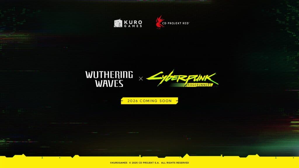 Wuthering Waves x Cyberpunk: Edgerunners (image via Kuro Games)