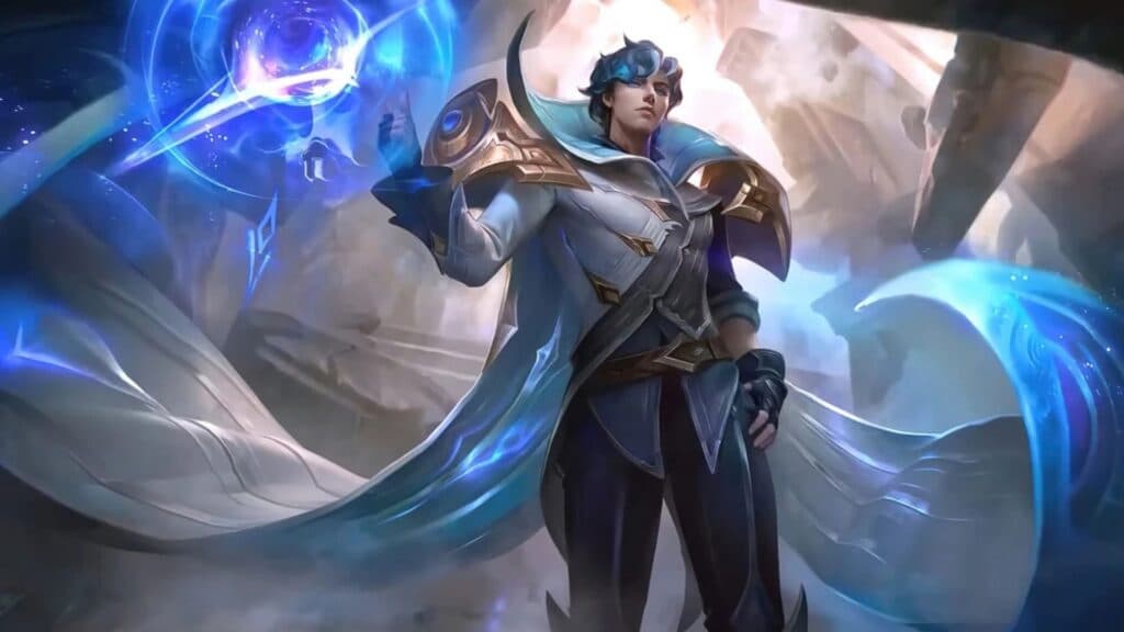 Xavier splash art in MLBB (Image via MOONTON Games)