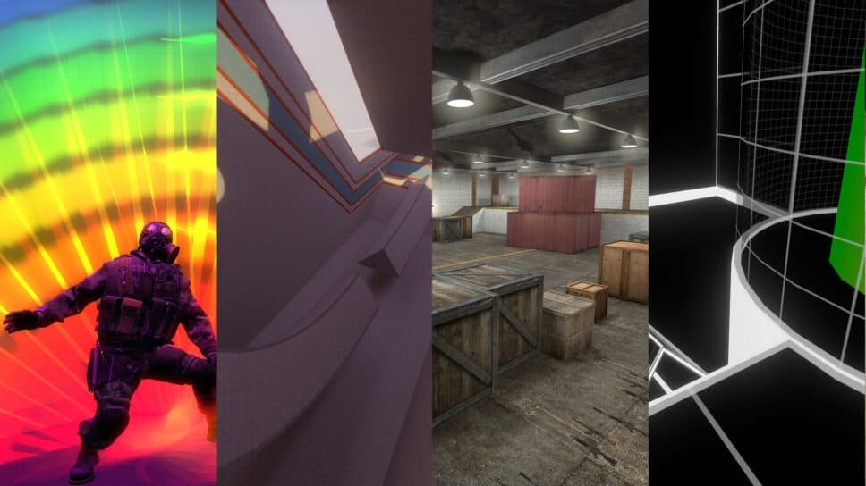 Best CS2 workshop maps: Aim, surf, kz, practice, retakes, and more cover image