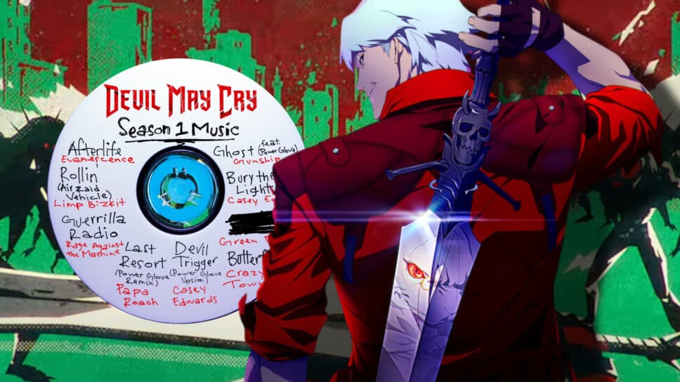 Devil May Cry reveals Season One soundtrack and the 2000s rock is back! cover image