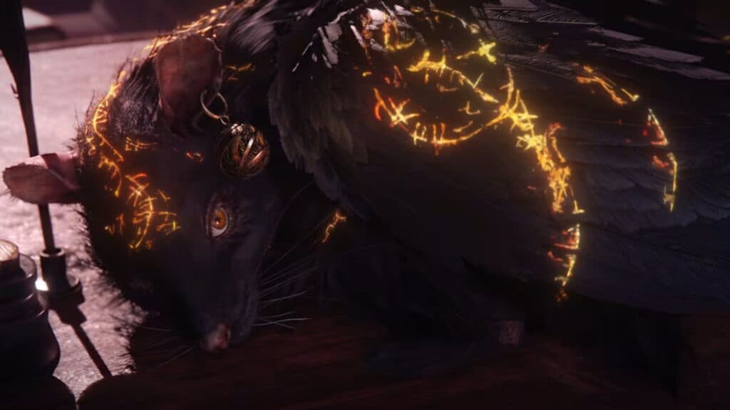 The Winged Rat is like the fire-keeper of the Souls game. (Image via FromSoftware)