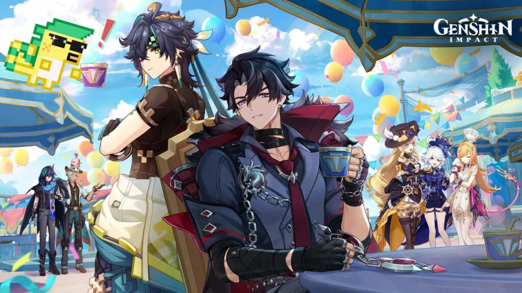 Whirling Waltz event banner (Image by HoYoverse)