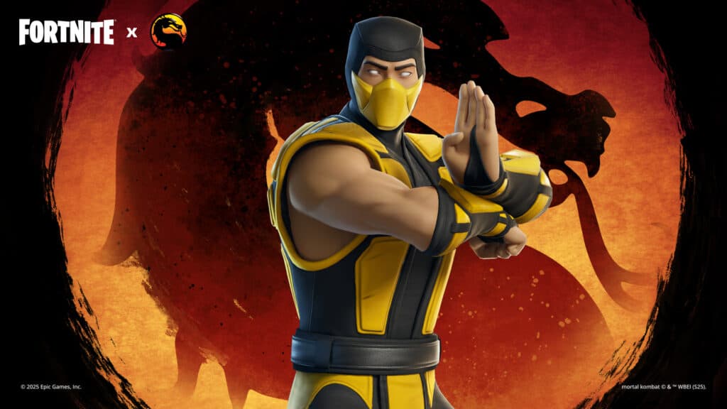 Scorpion in Fortnite (Image via Epic Games)