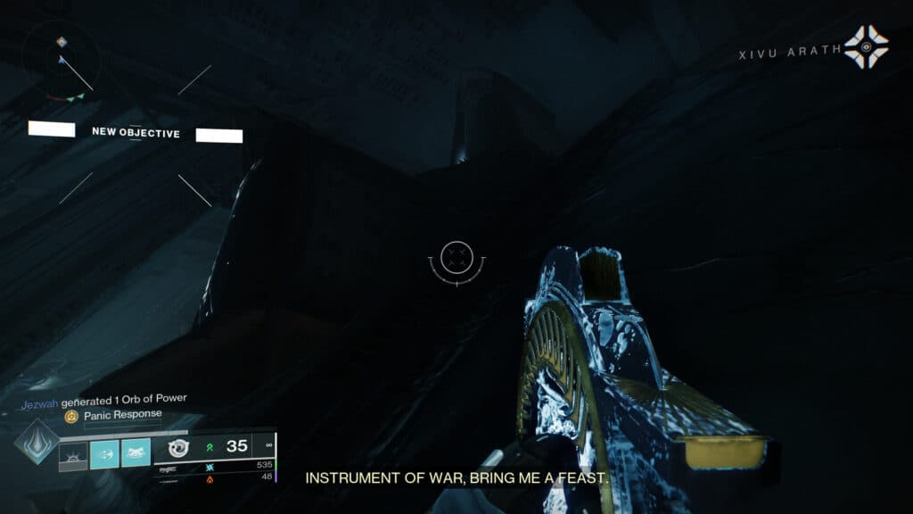 Up top behind you! (Screenshot by esports.gg)