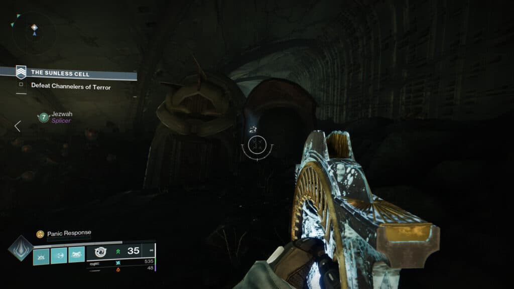 It's on your left. (Screenshot by esports.gg)