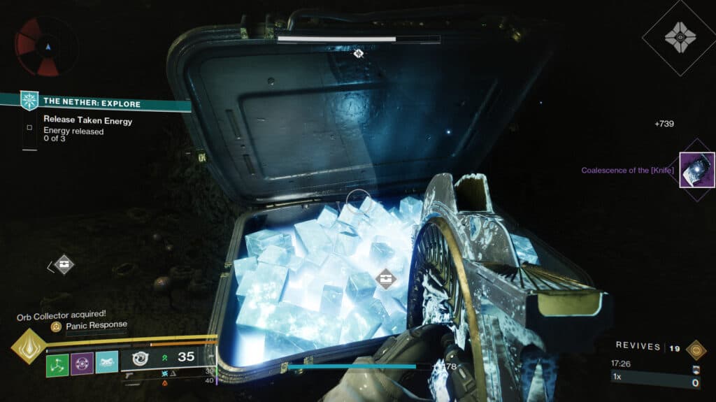 Receive your first Coalescence of the [Knife]. (Screenshot by esports.gg)