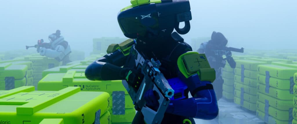 Bungie is showing off gameplay of Marathon for the first time. (Image via Joseph Cross via X/Twitter)