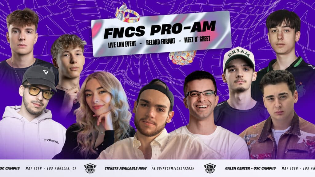 FNCS Pro-AM 2025 (Image via Epic Games)