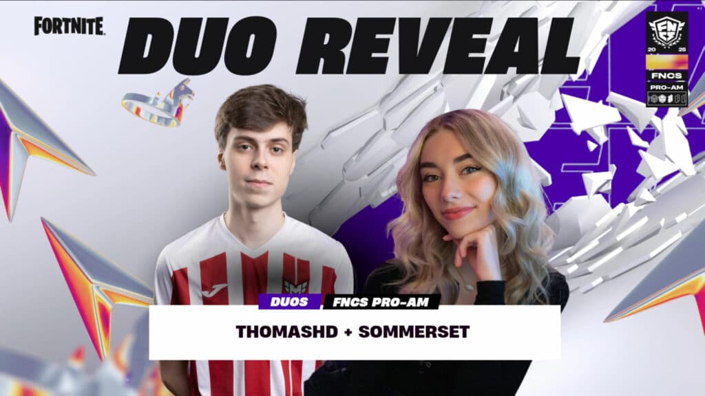 The duo of Th0masHD and Sommerset (Image via Epic Games)