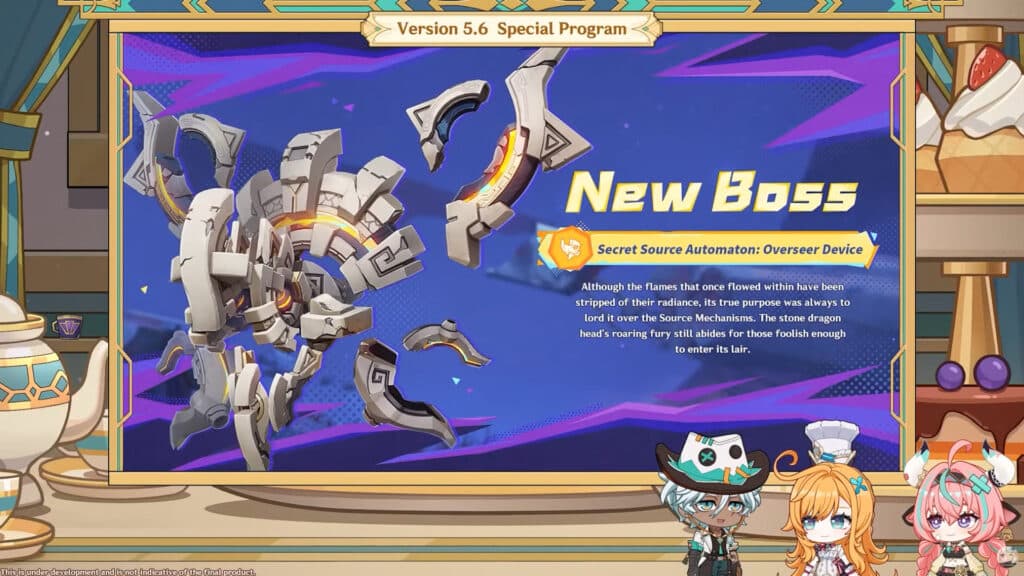 Secret Source Automaton: Overseer Device boss (Image by HoYoverse)