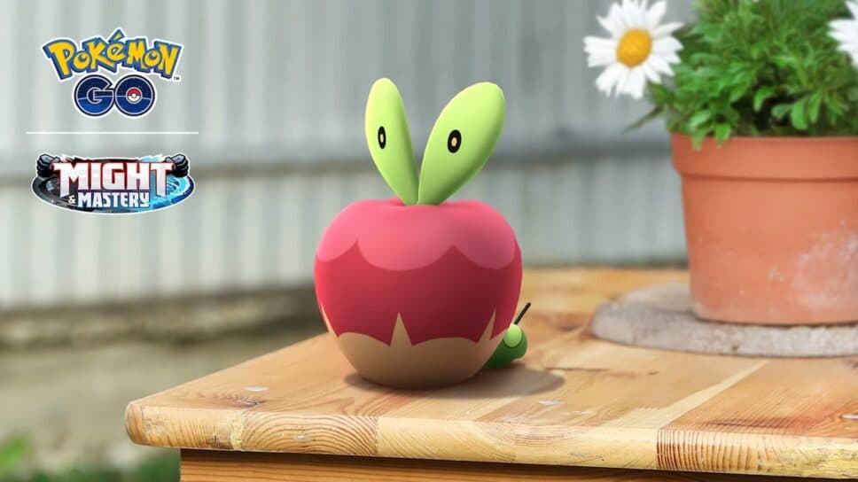Applin is coming to Pokémon GO in the Sweet Discoveries event cover image
