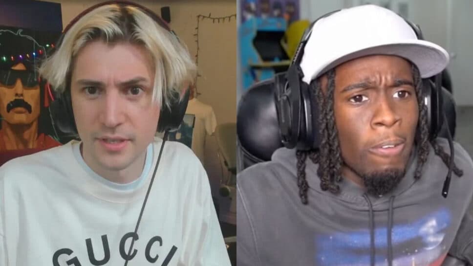 xQc calls out Kai Cenat’s proteges for “alleged” viewbotting, Cenat responds cover image