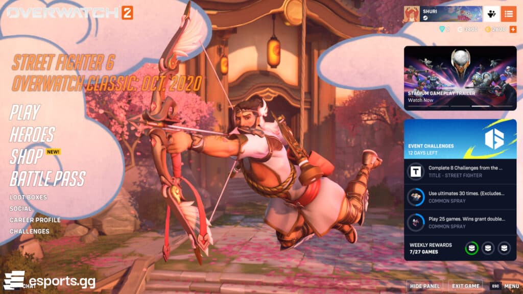 Cupid Hanzo (Screenshot via esports.gg)