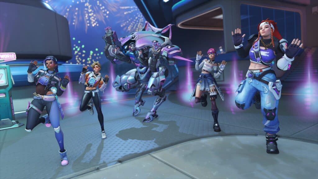 Overwatch 2 x LE SSERAFIM (Image via Blizzard Entertainment)