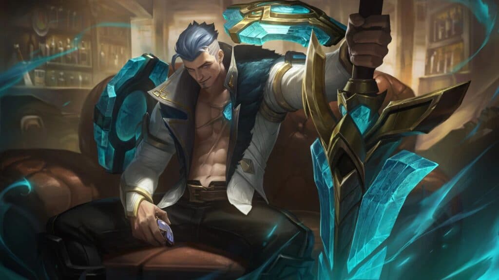 Fredrinn is a durable frontline tank, especially in teamfights where he can taunt multiple enemies. (Image via MOONTON Games)