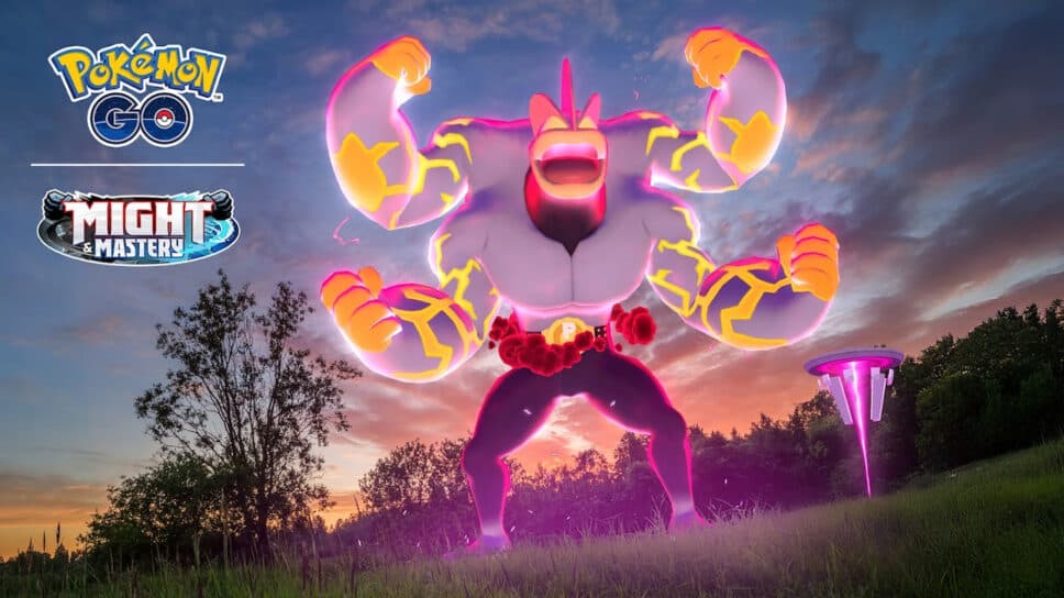 Beating Gigantamax Machamp in Pokémon GO: How many Trainers & best counters cover image