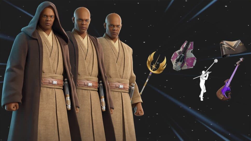 A Mace Windu bundle is coming to Fortnite; Cost of the Star Wars bundle, release date and more cover image