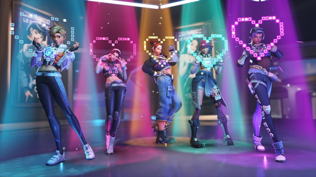 Overwatch 2 x LE SSERAFIM (Image via Blizzard Entertainment)