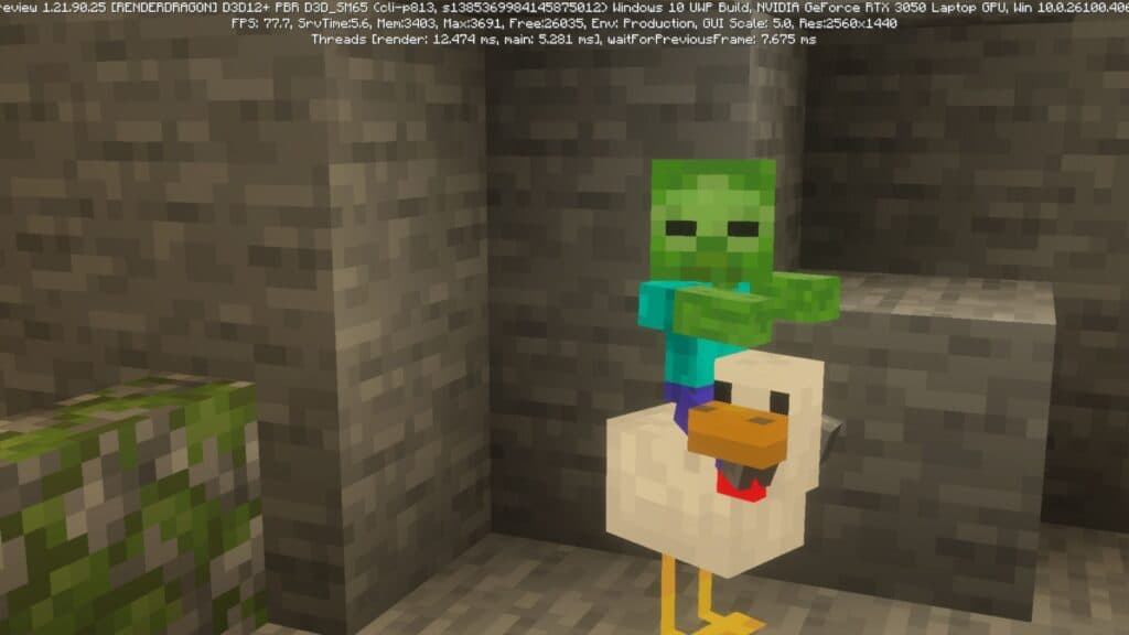 Chicken Jockey! (Screenshot via esports.gg)