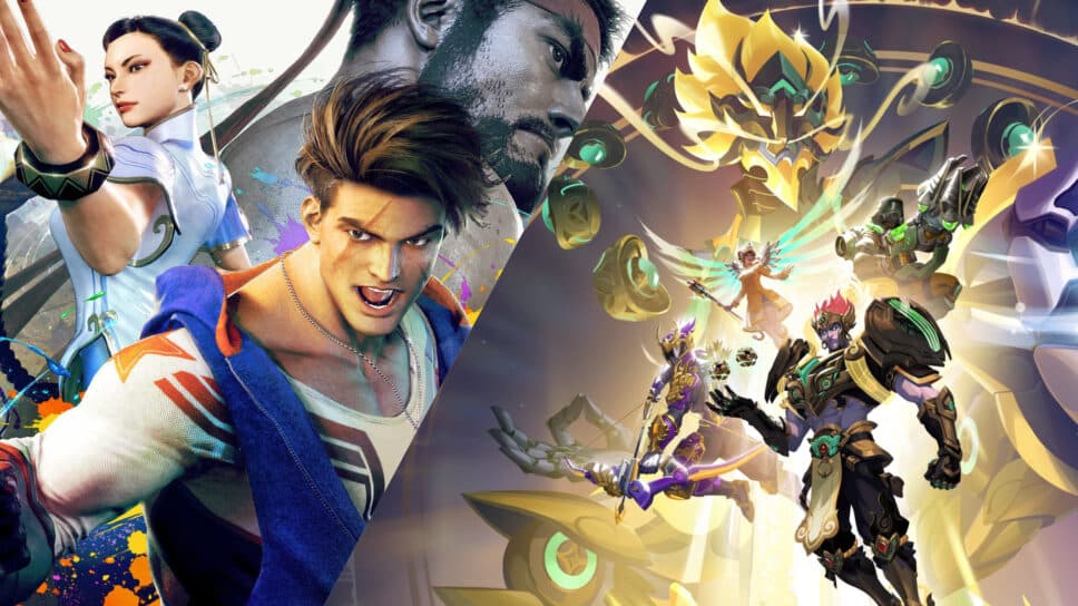 PlayStation leaked the upcoming Overwatch 2 x Street Fighter 6 collaboration cover image