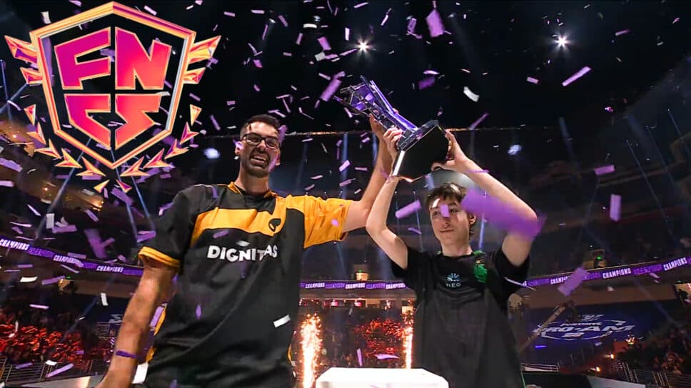 Peterbot and AussieAntics win the 2025 FNCS Pro-Am cover image