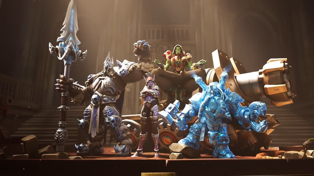 Overwatch 2 x World of Warcraft (Image via Blizzard Entertainment)
