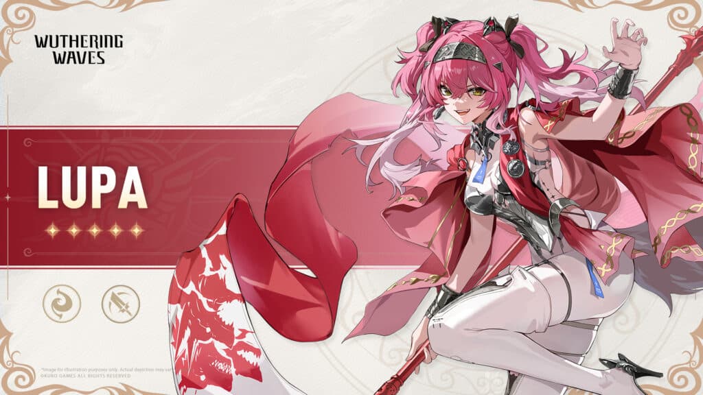 WuWa Lupa: Attribute and weapon (Image via Kuro Games)