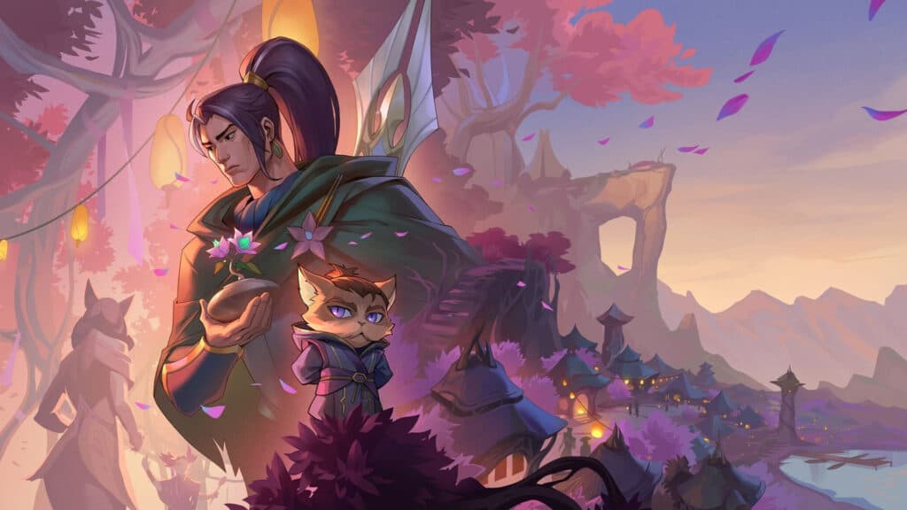 Xin Zhao motion comic official art (Image via Riot Games)