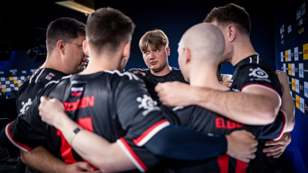 CS2 FaZe Clan during IEM Dallas 2025 (Photo via ESL | Helena Kristiansson)