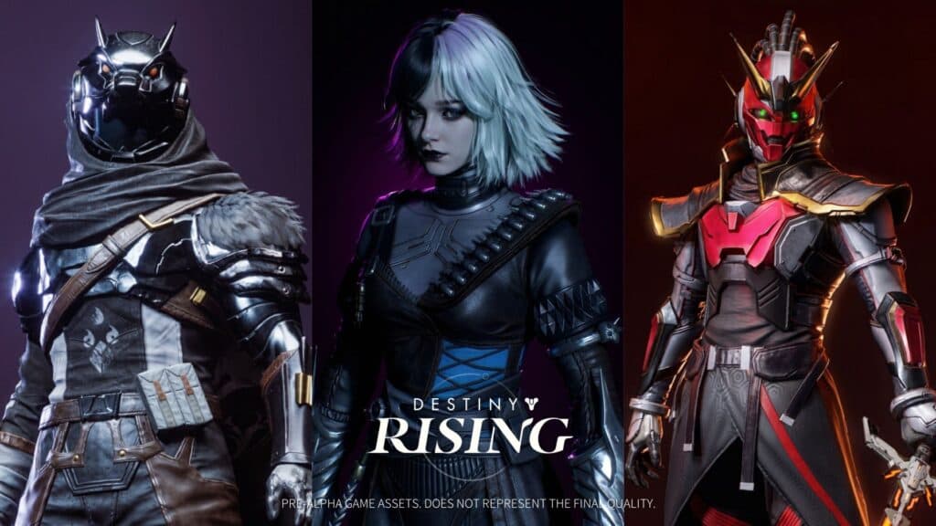 Destiny Rising features multiple heroes, each with unique abilities. (Image via NetEase)