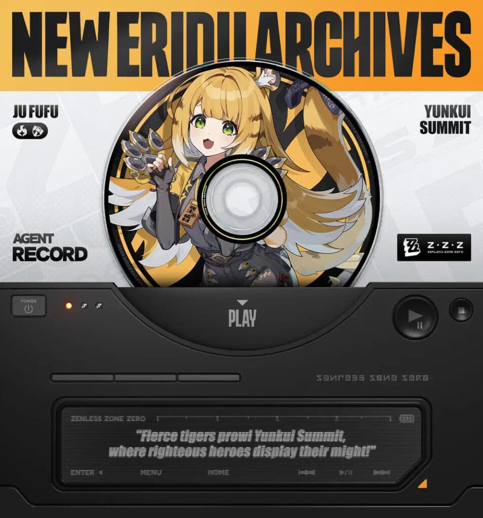 Agent Record displaying her Attribute and Specialty (Image via HoYoverse)