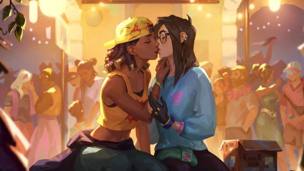 Raze and Killjoy in an official art (Image via Riot Games)