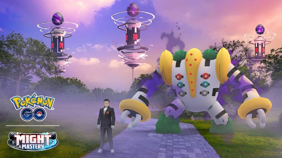 Shadow Regigigas Pokémon GO Raid Guide: hundo CP, weakness, counters cover image