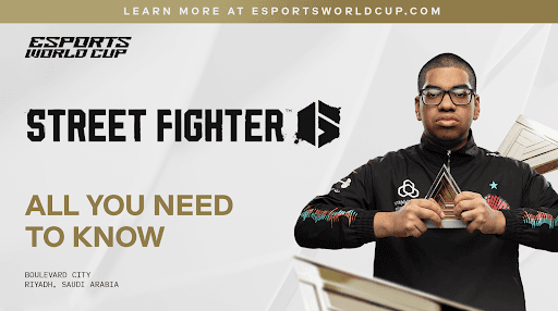 Street Fighter 6 to return to 2025 Esports World Cup cover image